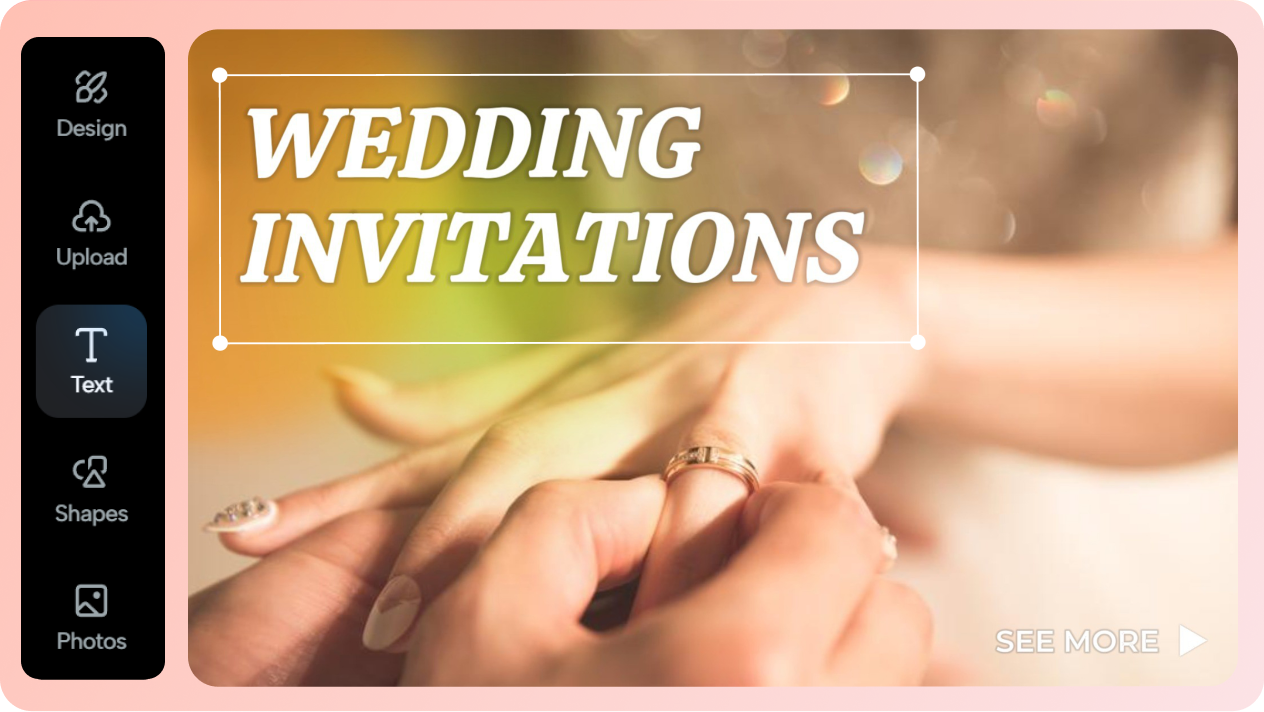 Create elegant script invitations